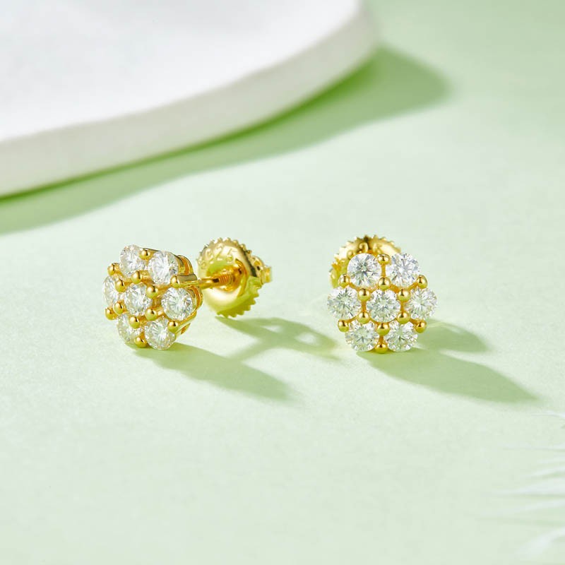 Stud Woman Moissanite Earring best