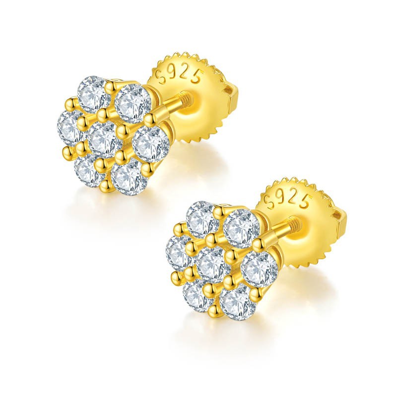 Stud Woman Moissanite Earring suppliers