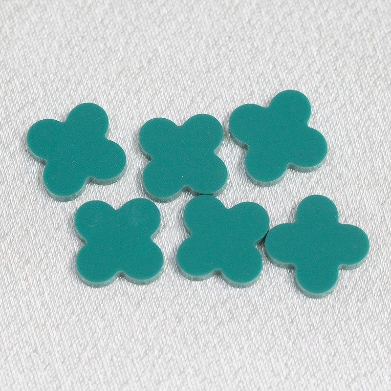 Synthetic Green Turquoise Clover Stone best